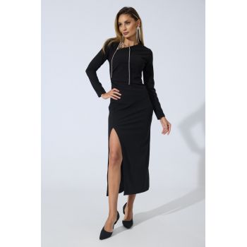 Rochie de ocazie Giuly Neagra