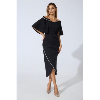 Rochie de ocazie Kendall Neagra