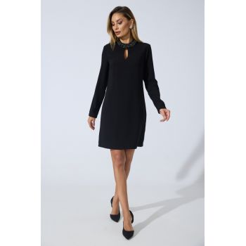 Rochie eleganta Kinsley Neagra