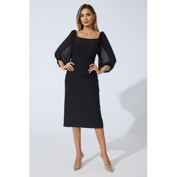 Rochie eleganta Yael Neagra