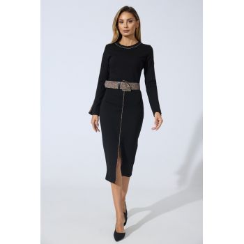 Rochie office Juniper Neagra