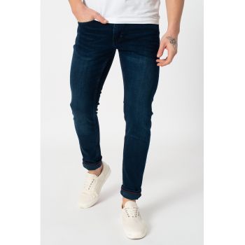 Blugi slim fit cu talie medie Keith