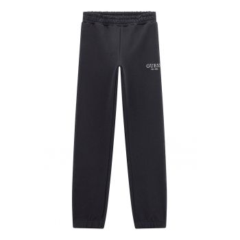 Pantaloni de trening cu logo brodat