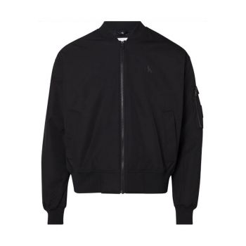 Jacheta barbati tip bomber cu croiala Regular Fit negru