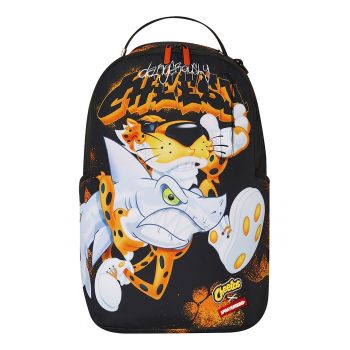 Rucsac unisex cu buzunare multiple si desene