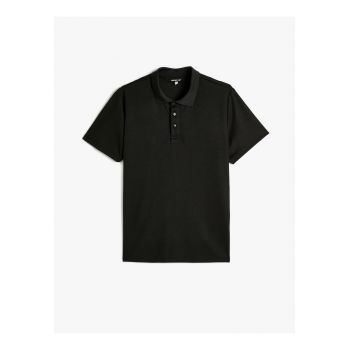 Tricou polo din pique