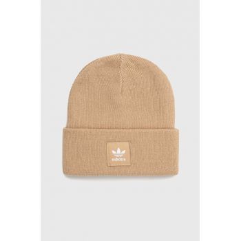 adidas Originals caciula culoarea bej,