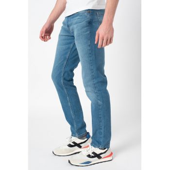 Blugi slim fit cu buzunare 511™ - Albastru/Alb