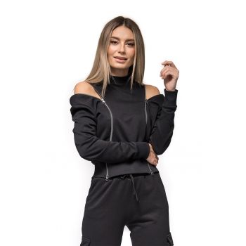 Bluza sport cu fermoare Taya