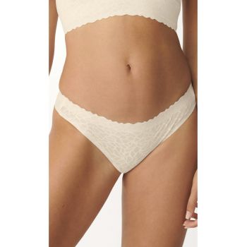 Chiloti dama brazilian - Zero Feel Lace 2.0 - vanilie - XS EU