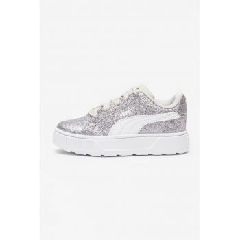 Pantofi sport flatform cu aspect stralucitor Karmen Glitz