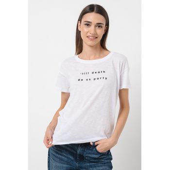 Tricou cu decolteu rotund