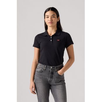 Tricou polo cu logo pe piept