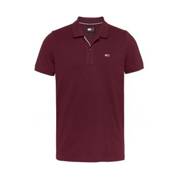 Tricou polo slim fit din bumbac