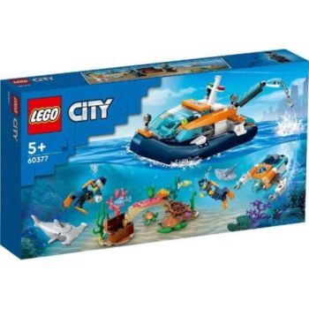 Lego City Barca Pentru Scufundari De Explorare 60377