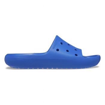 Papuci Crocs Classic Slide V2 Albastru - Blue Bolt