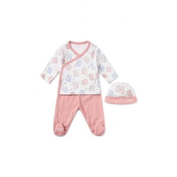 Tous compleu bebe Colors culoarea roz, Colors.2102