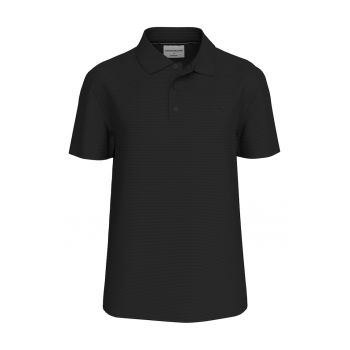 Tricou polo texturat