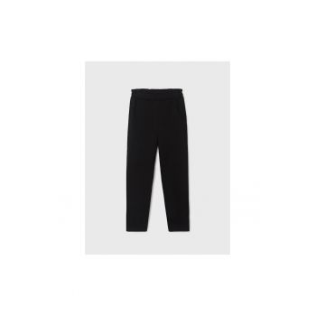 Pantaloni lungi - 300664339 - Poliester - Negru