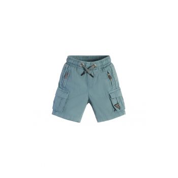 Pantaloni scurti copii - 0000302217625_6Y - Bumbac - Albastru