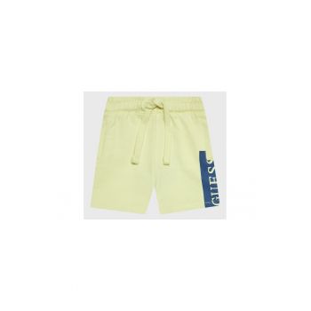 Pantaloni scurti copii - Bumbac organic - Galben