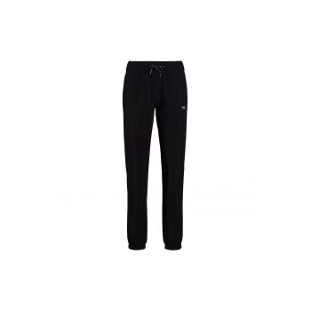 Pantaloni trekking dama - Poliester/Elastan - Negru