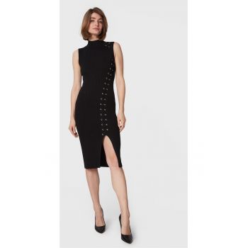 Rochie dama - 302104956 - Viscoza - Negru