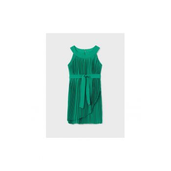 Rochie fete - 302085705 - Poliester - Verde