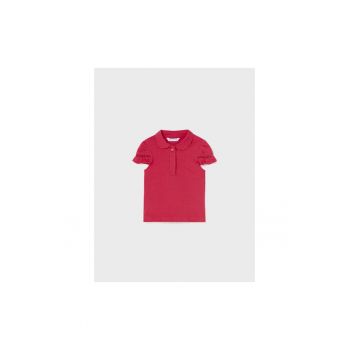 Tricou polo copii - 302038190 - Bumbac - Rosu