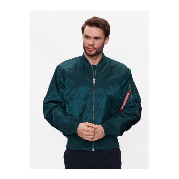 Jacheta bomber barbati - 301548270 - Nylon - Albastru marin