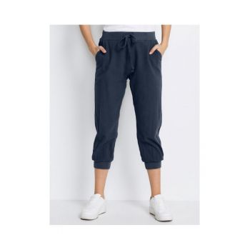 Pantaloni dama - 104383 - Bleumarin - Bumbac