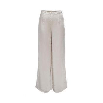 Pantaloni dama - 302089161 - Poliester - Gri