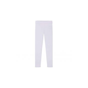 Pantaloni lungi - 301923589 - Bumbac - Violet