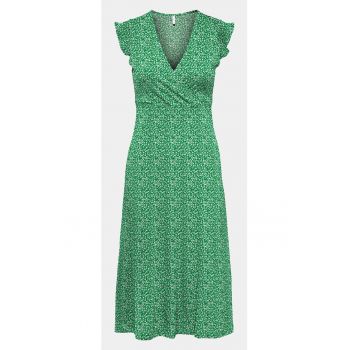 Rochie dama - 303602925 - Verde - Bumbac