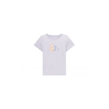 Tricou copii - 301923848 - Bumbac - Violet