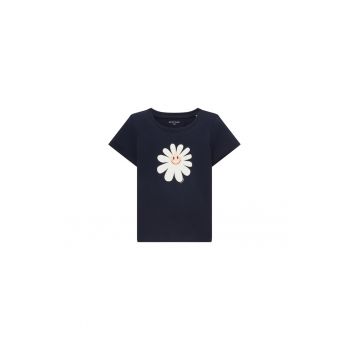 Tricou copii - 301923893 - Bumbac - Albastru marin