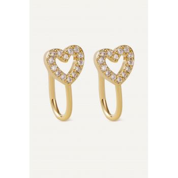 Cercei Ear Cuff Mini Heart