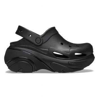 Saboti Crocs Bubble Crush Clog Negru - Triple Black