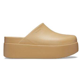 Saboti Crocs Dylan Platform Clog Maro - Wheat