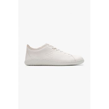 Vivobarefoot sneakers din piele GEO COURT III culoarea alb, 201056