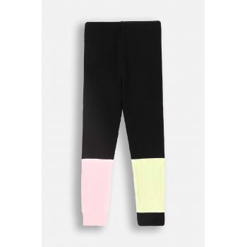 Coccodrillo leggins copii culoarea negru, modelator, CARTOONS GIRL KIDS