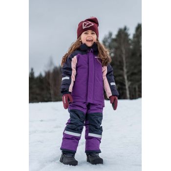 Didriksons geaca copii NEPTUN KIDS JKT culoarea violet, 505472