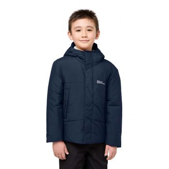 Jack Wolfskin geaca de iarna pentru copii culoarea albastru marin, A61847