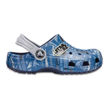 Saboti Crocs Classic Star Wars Grph Clog Kids Albastru - Navy