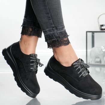 Pantofi Casual Adelyn - 851 Black