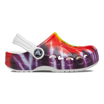 Saboti Crocs Baya Tie-Dye Graphic Clog Kids Multicolor - Multi