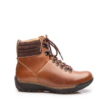 Ghete casual barbati din piele naturala,Leofex - 712 praline