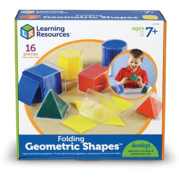 Jucarie Educativa Forme geometrice pliante 16 piese