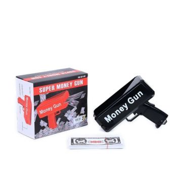 Pistol de Aruncat Bani Super Money Gun