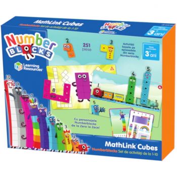 Set Cubes Numberblocks in romana